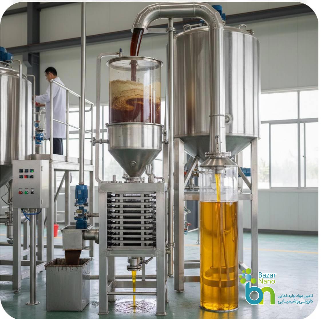 فرآیند رنگبری روغن خوراکی